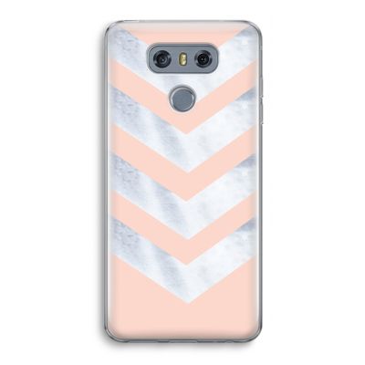Marmeren pijlen: LG G6 Transparant Hoesje
