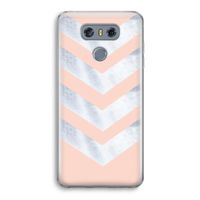 Marmeren pijlen: LG G6 Transparant Hoesje