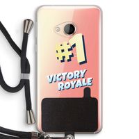 Victory Royale: HTC U Play Transparant Hoesje met koord