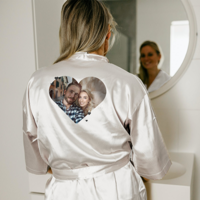 Kimono met naam - Wit Kimono met naam - Wit