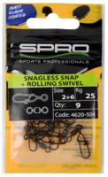 Spro Mb Snagless + Rolling Swivel 00+12 - 1