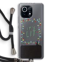 It's Lit: Xiaomi Mi 11 Transparant Hoesje met koord