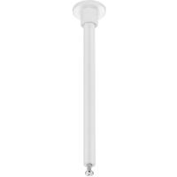 Spanningsrail Ophangset 12cm - Mat Wit Aluminium - 2 Stuks