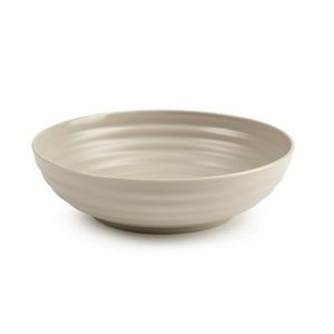 Kommetjes/schaaltjes - Dessert/ontbijt - Kunststof - D19 cm - Taupe
