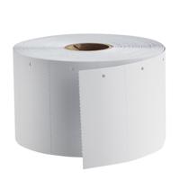 Hangetiket op rol 45x90mm blanko1000 rol