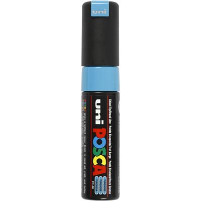 Uni-Posca Posca marker, afm pc-8k, lijndikte 8 mm, breed, turquoise, 1 stuk