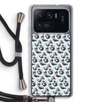 Zeemeermin: Xiaomi Mi 11 Ultra Transparant Hoesje met koord