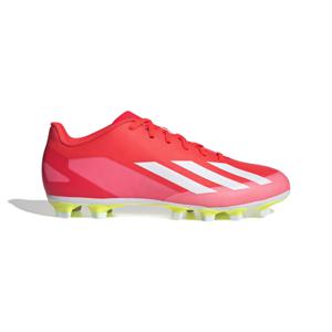 adidas X Crazyfast Club Gras / Kunstgras Voetbalschoenen (MG) Felrood Wit Geel