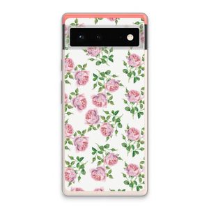 Kleine roosjes: Google Pixel 6 Transparant Hoesje