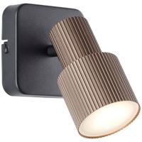 Brilliant OpbouwspotCadiz zwart met brons - G01410/76