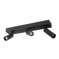 BC0023 LED-opbouwspot Koker 3x10W 2700K Dimbaar Zwart