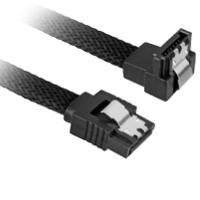 Sharkoon 0.75m, 2xSataIII SATA-kabel 0,75 m SATA 7-pin Zwart - thumbnail