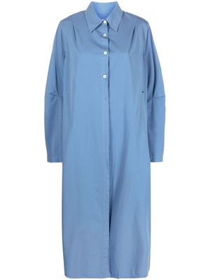 OUR LEGACY robe-chemise Machine à coupe longue - Bleu OUR LEGACY robe-chemise Machine à coupe longue - Bleu