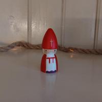 Houten Sinterklaas | Peg Doll Houten Sinterklaas | Peg Doll
