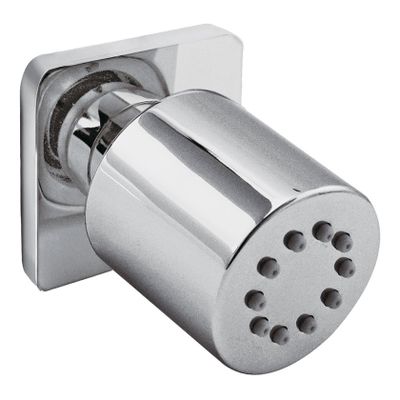 Tres opbouw zijdouche rond chroom