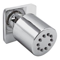 Tres opbouw zijdouche rond chroom