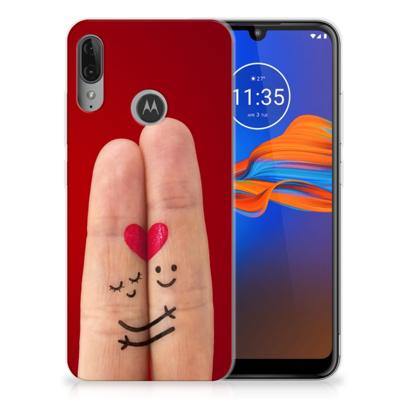 Motorola Moto E6 Plus | Sillicone Back Cover | Liefde - Origineel Romantisch Cadeau