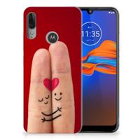 Motorola Moto E6 Plus | Sillicone Back Cover | Liefde - Origineel Romantisch Cadeau