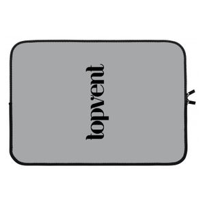 Topvent Grijs Zwart: Laptop sleeve 13 inch
