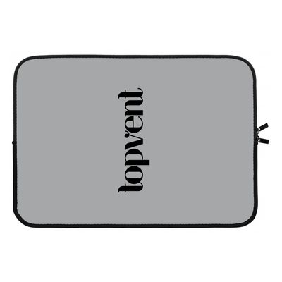Topvent Grijs Zwart: Laptop sleeve 13 inch