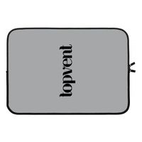 Topvent Grijs Zwart: Laptop sleeve 13 inch
