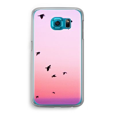 Fly away: Samsung Galaxy S6 Transparant Hoesje