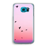 Fly away: Samsung Galaxy S6 Transparant Hoesje