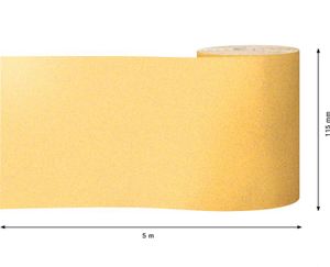 Bosch Accessoires Expert C470 schuurpapierrol voor handmatig schuren 115 mm, 5 m, K120 - 1 stuk(s) - 2608900899