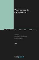 Vertrouwen in de overheid - L.J.A. Damen, C.N.J. Kortmann, R.F.B. van Zutphen - ebook