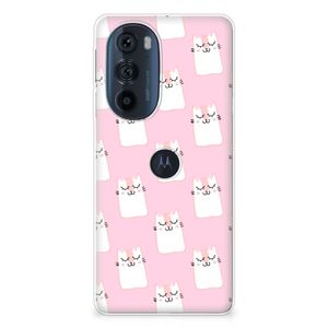 Motorola Edge 30 Pro TPU Hoesje Sleeping Cats