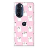 Motorola Edge 30 Pro TPU Hoesje Sleeping Cats