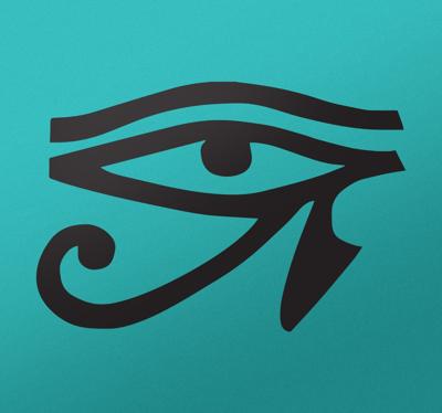 Oog van Horus Muursticker