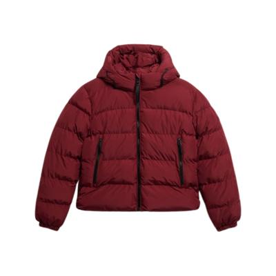 Superdry Hooded Sports Puffer Casual Winterjas Dames L/40