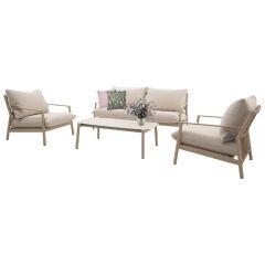 Outlet ZD: Tierra Outdoor Monti Sofa Loungeset - Champagne (8721042538895) - Warentuin Collection