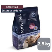 ADDVENA Power of Nature Junior Medium/Large Lamb - droog hondenvoer - 2,5kg