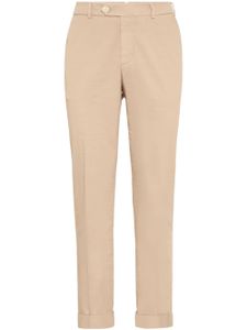 Brunello Cucinelli pantalon chino en coton - Tons neutres