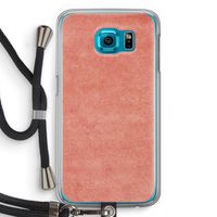 Marrakech Walls: Samsung Galaxy S6 Transparant Hoesje met koord