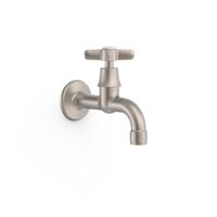 Fonteinkraan Tres Clasic RVS | Inbouw | Koudwater kraan | Vintage | RVS look