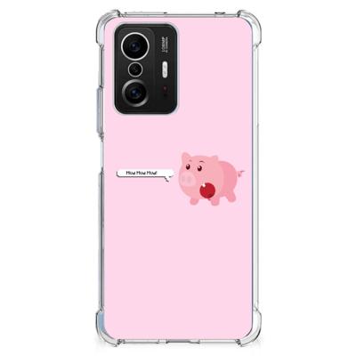 Xiaomi 11T | 11T Pro Stevig | Bumper Hoesje | Pig Mud Xiaomi 11T | 11T Pro Stevig | Bumper Hoesje | Pig Mud