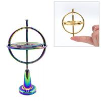 Decompressie speelgoed zink legering vingertop gyroscoop met magnetische basis (kleur)
