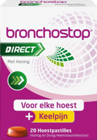 Bronchostop Direct Honing Hoestpastilles