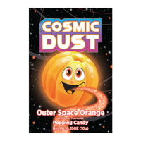 Cosmic Dust Cosmic Dust - Outer Space Orange Popping Candy 10 Gram - thumbnail