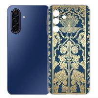 TPU Hoesje Samsung Galaxy A17 - Beige Flowers Backcover