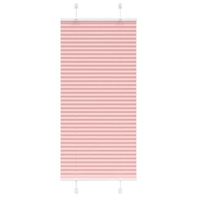 Pliss rolgordijn 65x150 cm stofbreedte 64,4 cm polyester roze