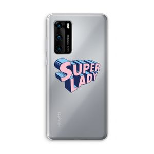 Superlady: Huawei P40 Transparant Hoesje