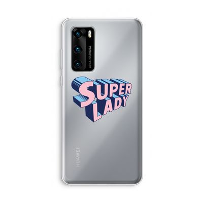 Superlady: Huawei P40 Transparant Hoesje