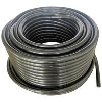 TRU COMPONENTS Persluchtslang TC-12832988 PU12X8 Black Polyurethaan Zwart Binnendiameter: 8 mm 10 bar 100 m