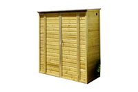 Hoge tuinkast 180x82x180 cm- - Hout- Lutrabox Hoge tuinkast 180x82x180 cm- - Hout- Lutrabox