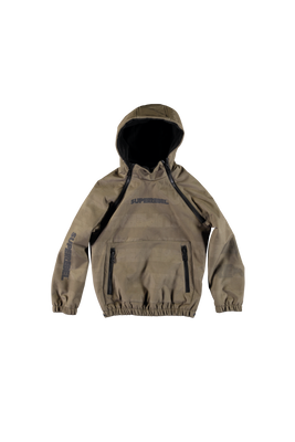 SUPERREBEL Jongens zomerjas softshell Leving - Army groen