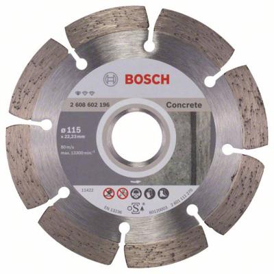 Bosch Accessories 2608602196 Bosch Power Tools Diamanten doorslijpschijf Diameter 115 mm 1 stuk(s)